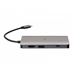 C2G USB-C® Mini Dock with HDMI, 2x USB-A, Ethernet, SD Card Reader, and USB-C Power Delivery up to 100W