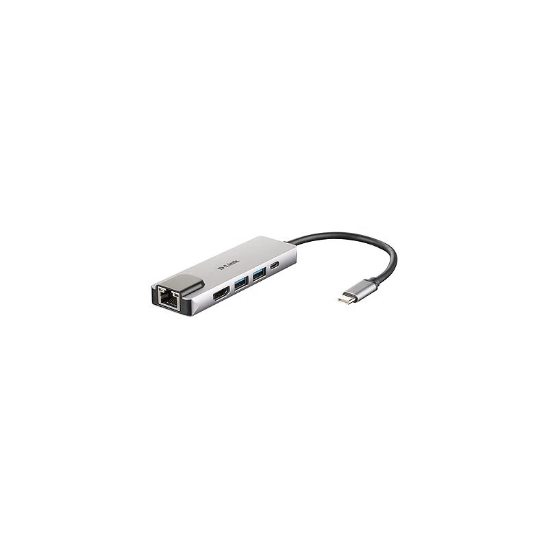 D-Link DUB-M520 - Estación de conexión - USB-C / Thunderbolt 3