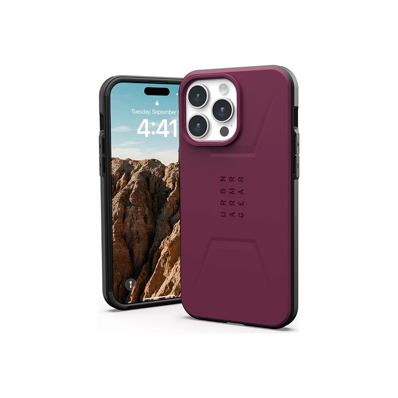 UAG Civilian Series Rugged Case for Apple iPhone 15 Pro Max [6.7-inch]