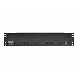 Tripp Lite 16-Port USB Charging Station with Syncing, 230V, 5V 40A (200W) USB Charger Output, 2U Rack-Mount