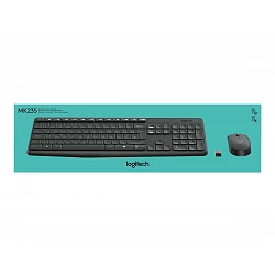 Logitech MK235 - Juego de teclado y ratón