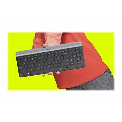 Logitech Slim Wireless Combo MK470 - Juego de teclado y ratón
