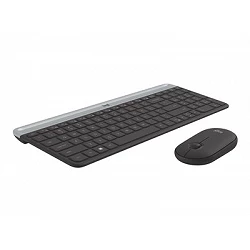 Logitech Slim Wireless Combo MK470 - Juego de teclado y ratón