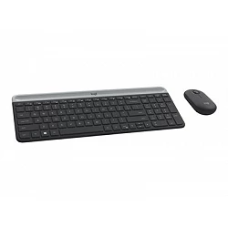 Logitech Slim Wireless Combo MK470 - Juego de teclado y ratón