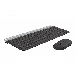 Logitech Slim Wireless Combo MK470 - Juego de teclado y ratón