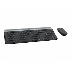 Logitech Slim Wireless Combo MK470 - Juego de teclado y ratón