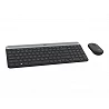 Logitech Slim Wireless Combo MK470 - Juego de teclado y ratón