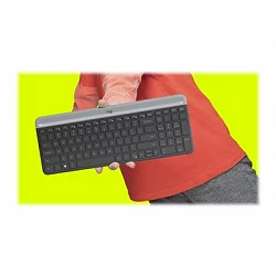 Logitech Slim Wireless Combo MK470 - Juego de teclado y ratón