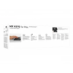 Logitech MX Keys para Mac - Teclado - retroiluminación