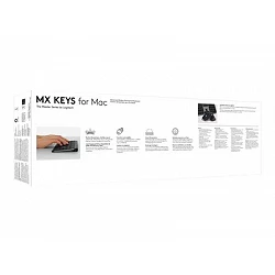 Logitech MX Keys para Mac - Teclado - retroiluminación