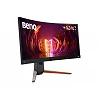 BenQ Mobiuz EX3410R - Monitor LED - curvado