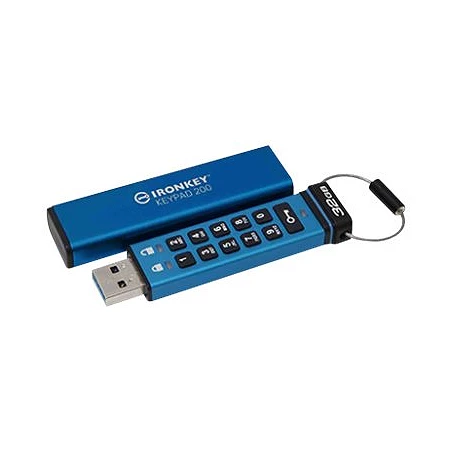 Kingston IronKey Keypad 200 - Unidad flash USB