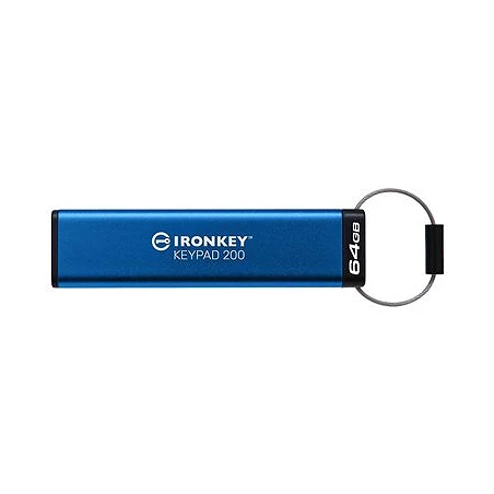 Kingston IronKey Keypad 200 - Unidad flash USB