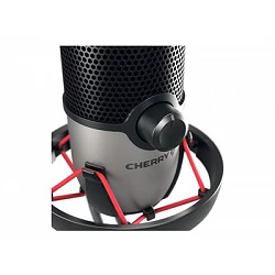 CHERRY UM 6.0 ADVANCED - Micrófono - negro, plata
