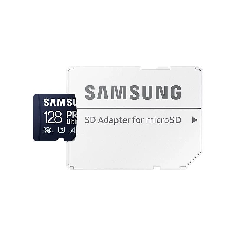 Samsung PRO Ultimate MB-MY128SA - Tarjeta de memoria flash (adaptador SD Incluido)