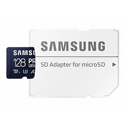 Samsung PRO Ultimate MB-MY128SA - Tarjeta de memoria flash (adaptador SD Incluido)