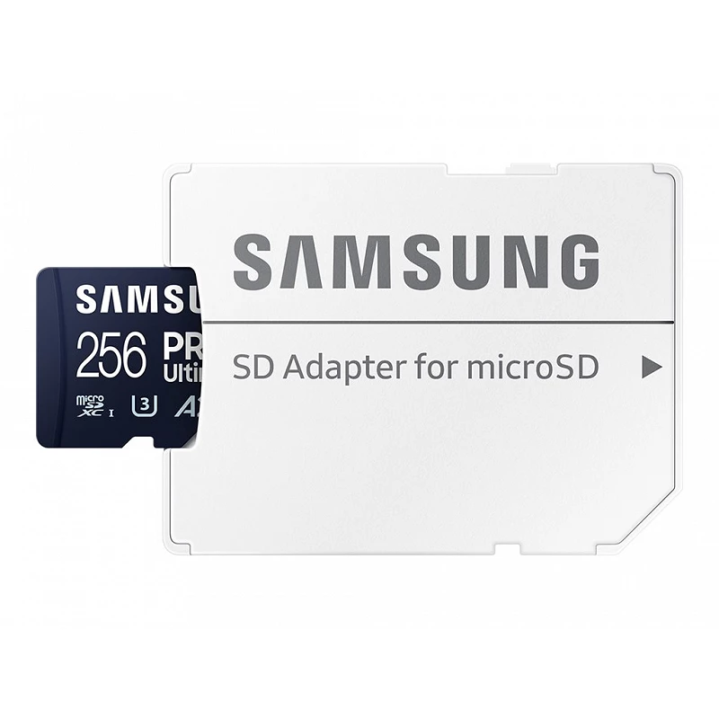 Samsung PRO Ultimate MB-MY256SA - Tarjeta de memoria flash (adaptador SD Incluido)