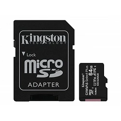Kingston Canvas Select Plus - Tarjeta de memoria flash (adaptador microSDXC a SD Incluido)