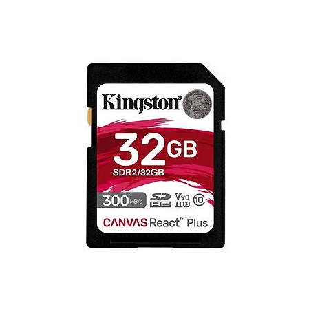 Kingston Canvas React Plus - Tarjeta de memoria flash