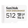 SanDisk High Endurance - Tarjeta de memoria flash (adaptador microSDXC a SD Incluido)