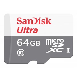 SanDisk Ultra - Tarjeta de memoria flash (adaptador microSDXC a SD Incluido)