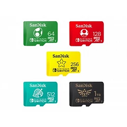 SanDisk Nintendo Switch - Tarjeta de memoria flash