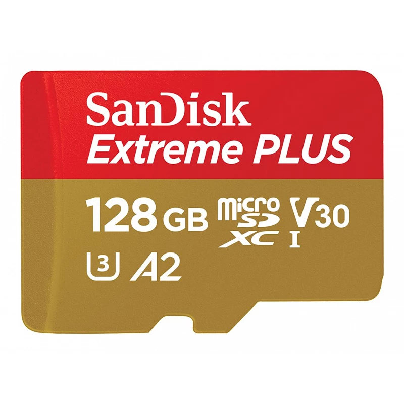 SanDisk Extreme PLUS - Tarjeta de memoria flash (adaptador microSDXC a SD Incluido)