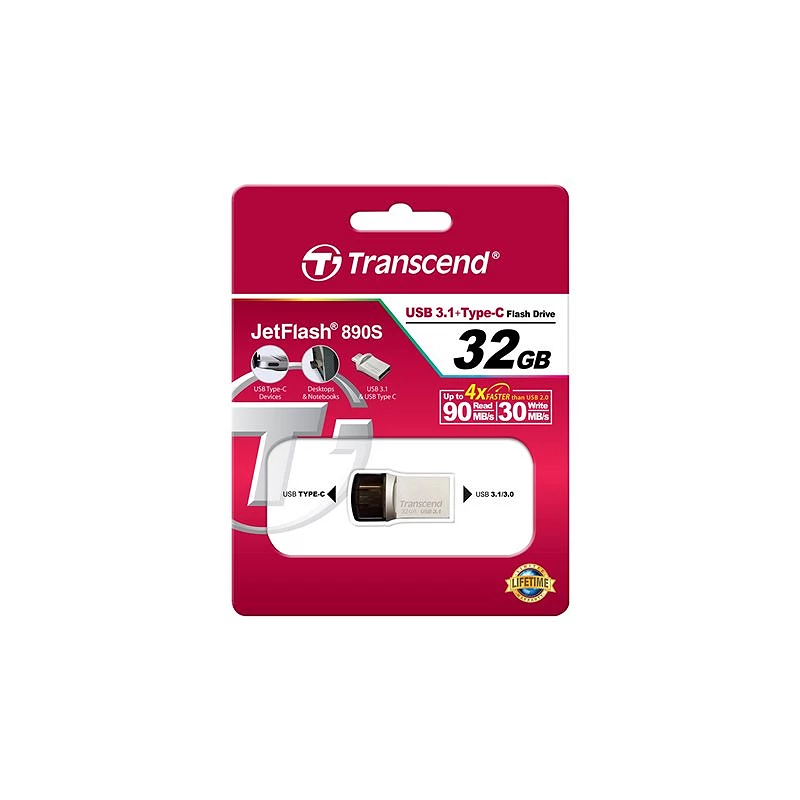 Transcend JetFlash 890 - Unidad flash USB