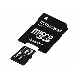 Transcend Premium - Tarjeta de memoria flash (adaptador microSDHC a SD Incluido)