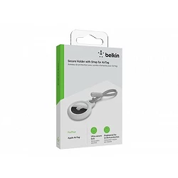Belkin - Soporte de seguridad con tira para etiqueta Bluetooth antipérdida