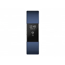 Fitbit Charge 2 - Plata - rastreador de actividad con banda