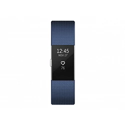 Fitbit Charge 2 - Plata - rastreador de actividad con banda