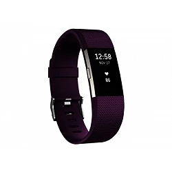 Fitbit Charge 2 - Plata - rastreador de actividad con banda