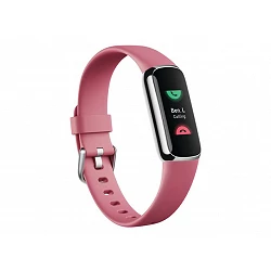 Fitbit Luxe - Platino - rastreador de actividad con banda