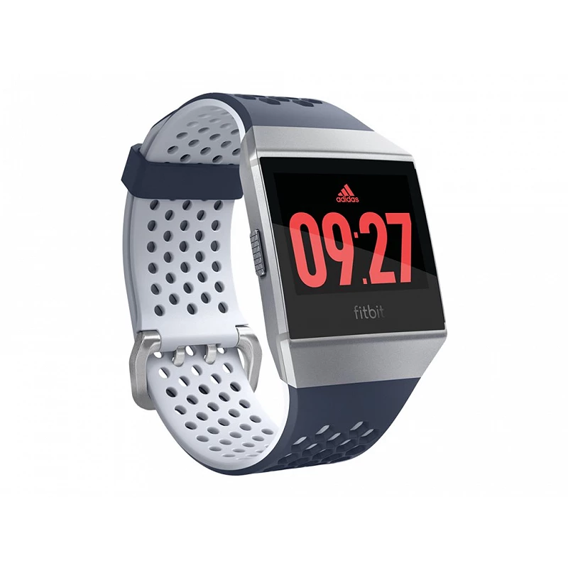 Fitbit Ionic - Adidas Edition - aluminio gris plateado