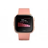 Fitbit Versa - Aluminio en oro rosa - reloj inteligente con banda