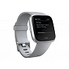 Fitbit Versa - Aluminio plateado - reloj inteligente con banda