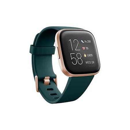 Fitbit Versa 2 - Rosa cobrizo - reloj inteligente con banda