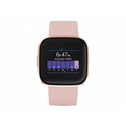 Fitbit Versa 2 - Rosa cobrizo - reloj inteligente con banda