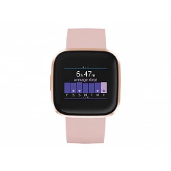 Fitbit Versa 2 - Rosa cobrizo - reloj inteligente con banda