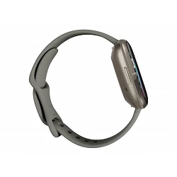 Fitbit Sense - Acero inoxidable plateado - reloj inteligente con banda