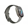 Fitbit Sense - Acero inoxidable plateado - reloj inteligente con banda