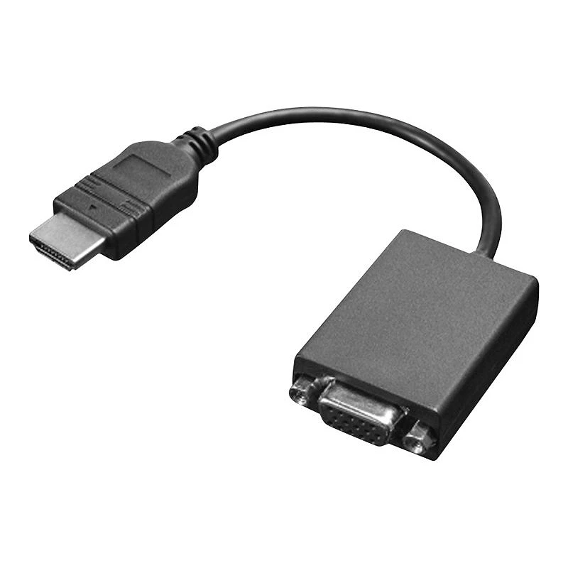 Lenovo - Adaptador de vídeo - HDMI macho a HD-15 (VGA) hembra