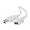 C2G 3.3ft USB Extension Cable - USB A to USB A Extension Cable