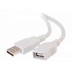 C2G 2m USB Extension Cable - USB A Male to USB A Female Cable