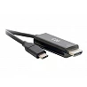 C2G 3ft USB C to HDMI Cable - USB C to HDMI Adapter Cable