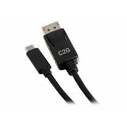 C2G - Cable adaptador - 24 pin USB-C (M) a DisplayPort (M)