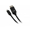 C2G 3ft USB C to DisplayPort Cable - 4K 30Hz