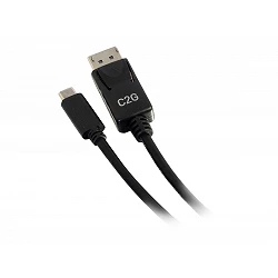 C2G 12ft USB C to DisplayPort Cable - 4K - Black