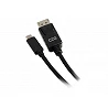 C2G 10ft USB C to DisplayPort Cable - 4K Video